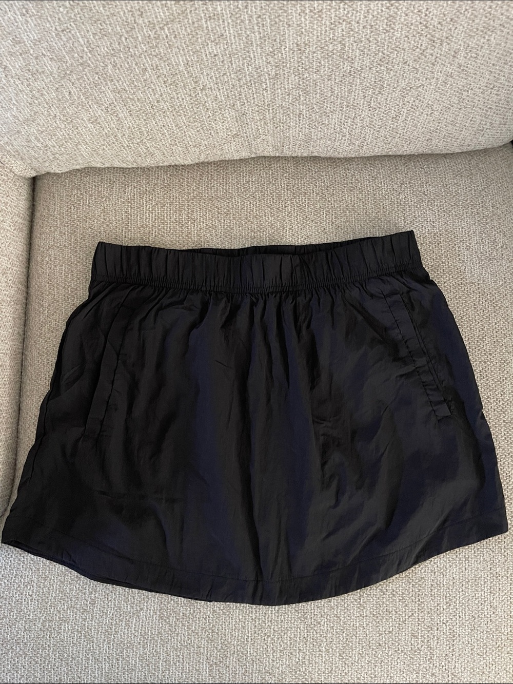 Spyder ~ Black Elastic Waist Mini Skort